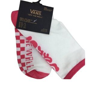 Vans Off The Wall Checkered Logo Crew Sock